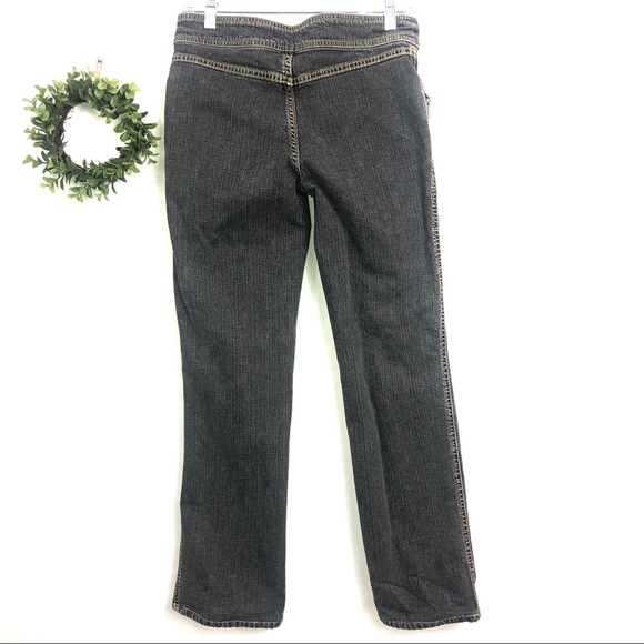 IDEOLOGY GRAY MID RISE JEANS - Picture 3 of 6